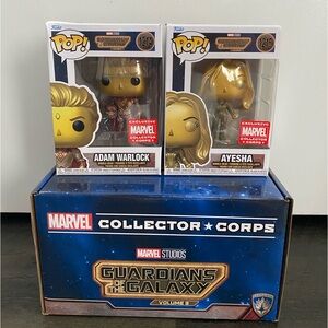 Guardians of The Galaxy Vol. 3 FunkoPop: Adam Warlock Ayesha exclusive